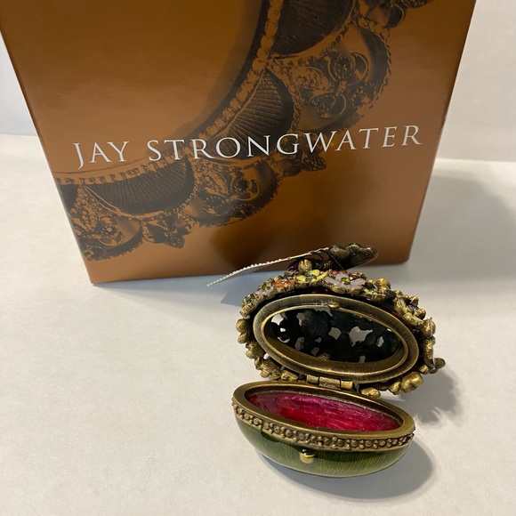 Jay Strongwater Mille Fiori Blossom Box Crista - Picture 5 of 7